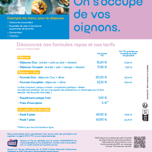 Fiche tarifaire — REF 0088